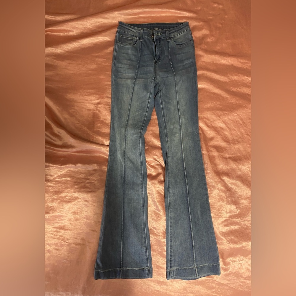 SHEIN “XS” Low Rise Flare Jeans